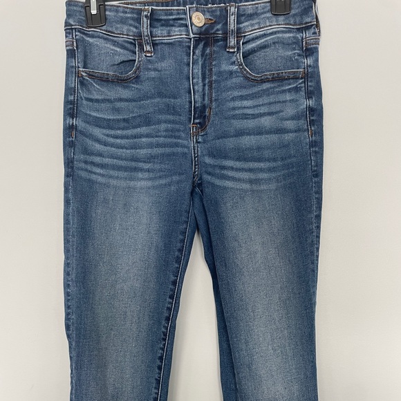 AE Next Level Stretch High Waisted Jegging size 6L - Picture 4 of 5